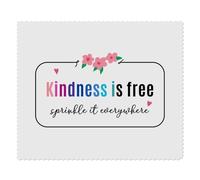 Azeeda 2 x 'Kindness Is Free' Lens Cleaning Cloths (LC00041396)