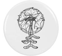 Azeeda 2 x 'Maple Leaf Dreamcatcher' Button Badges - 38mm (BB00169873)
