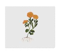 Azeeda 2 x 'Marigold Orange Flower' Lens Cleaning Cloths (LC00043296)