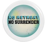 Azeeda 2 x 'No Retreat No Surrender' Button Badges - 38mm (BB00170401)
