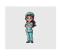 Azeeda 2 x 'Nurse In Uniform' Lens Cleaning Cloths (LC00037664)