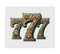 Azeeda 2 x 'Ornate Lucky Sevens' Lens Cleaning Cloths (LC00038415)