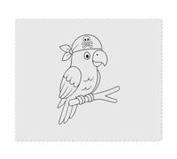 Azeeda 2 x 'Pirate Parrot' Lens Cleaning Cloths (LC00036653)