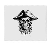 Azeeda 2 x 'Pirate Skull & Hat' Lens Cleaning Cloths (LC00039769)