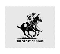 Azeeda 2 x 'Polo Sport Of Kings' Microfibre Lens/Glasses Cleaning Cloths (LC00035655)