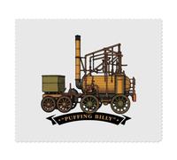 Azeeda 2 x 'Puffing Billy Locomotive' Lens Cleaning Cloths (LC00043729) | Microfibre Cloths for Glasses, Sunglasses, Phones, Cameras and Screens