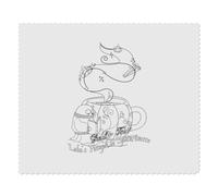 Azeeda 2 x 'Pumpkin Spice Ghost' Lens Cleaning Cloths (LC00039861)