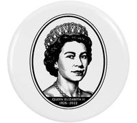 Azeeda 2 x 'Queen Elizabeth II' Button Badges - 38mm (BB00172803)