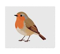 Azeeda 2 x 'Robin Red Breast' Lens Cleaning Cloths (LC00039560)
