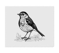 Azeeda 2 x 'Robin Red Breast Nesting' Lens Cleaning Cloths (LC00039562)