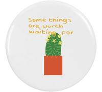 Azeeda 2 x 'Some Things Are Worth' Button Badges - 38mm (BB00171495)