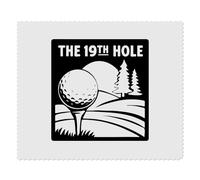 Azeeda 2 x 'The 19th Hole Golf' Lens Cleaning Cloths (LC00034782)