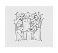 Azeeda 2 x 'The Crow King' Lens Cleaning Cloths (LC00032647)