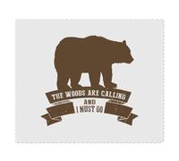 Azeeda 2 x 'The Woods Are Calling' Microfibre Lens/Glasses Cleaning Cloths (LC00032910)