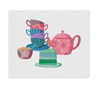 Azeeda 2 x 'Time For Tea' Lens Cleaning Cloths (LC00032980)