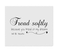 Azeeda 2 x 'Tread Softly' Lens Cleaning Cloths (LC00041772)