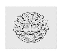 Azeeda 2 x 'Victorian Green Man' Lens Cleaning Cloths (LC00038008)