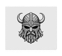 Azeeda 2 x 'Viking Knotwork Helmet' Lens Cleaning Cloths (LC00040048) | Microfibre Cloths for Glasses, Sunglasses, Phones, Cameras and Screens