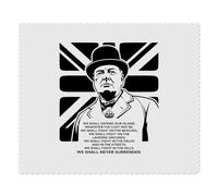 Azeeda 2 x 'We Shall Never Surrender' Lens Cleaning Cloths (LC00041204)