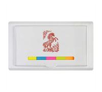 Azeeda '2026 Year of The Horse' Sticky Note Ruler Pad (ST00046037)