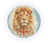 Azeeda 24 x 'British Lion Portrait' Stickers - for Crafts, Scrapbooking and Labelling (SK00072632)