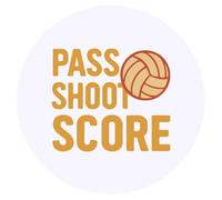 Azeeda 24 x 'Netball Pass Shoot Score' Stickers - for Crafts, Scrapbooking and Labelling (SK00073516)