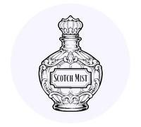 Azeeda 24 x 'Scotch Mist Bottle' Round Stickers - 4cm (SK00083578)