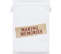 Azeeda 25cm 'Making Memories' Satin Drawstring Bag/Pouch (SB00155608)