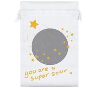 Azeeda 25cm 'You Are A Super Star' Satin Drawstring Bag/Pouch (SB00126556)