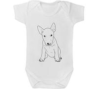 Azeeda 3-6 Month 'English Bull Terrier' Baby Grow/Bodysuit (GR00094228)