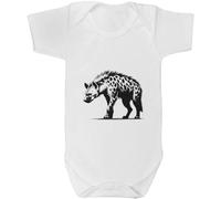 Azeeda 3-6 Month 'Hungry Hyena' Baby Grow/Bodysuit (GR00161991)