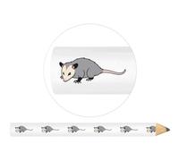 Azeeda 3 x 'Cute Opossum' Carpenter's Pencils (LP00042506)
