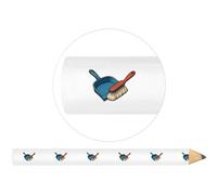 Azeeda 3 x 'Dustpan With Brush' Carpenter's Pencils (LP00045120)