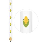 Azeeda 3 x 'Happy Corn on the Cob' Carpenter's Pencils (LP00045010)
