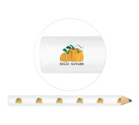 Azeeda 3 x 'Hello Autumn' Carpenter's Pencils (LP00040569)