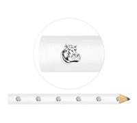 Azeeda 3 x 'Hippo Head' Carpenter's Pencils (LP00032941)