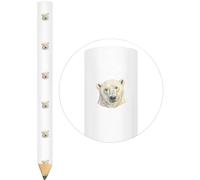 Azeeda 3 x 'Polar Bear Portrait' Carpenter's Pencils (LP00046601)