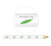 Azeeda 3 x 'Two Peas In A Pod' Carpenter's Pencils (LP00041048)