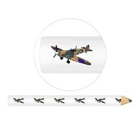 Azeeda 3 x 'WW2 Spitfire Plane' Carpenter's Pencils (LP00011186)