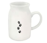 Azeeda 300ml 'Dog Pawprints' Ceramic Milk Jug (MJ00019462)