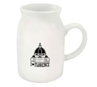Azeeda 300ml 'I Love Florence City' Ceramic Milk Jug (MJ00020925)