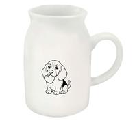 Azeeda 300ml 'Love Beagle' Ceramic Milk Jug (MJ00020862)