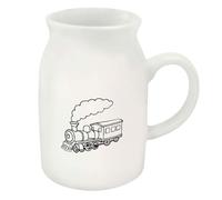 Azeeda 300ml 'Steam Train' Ceramic Milk Jug (MJ00020737)