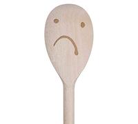 Azeeda 30cm 'Sad Face' Wooden Cooking Spoon (SO00015282)
