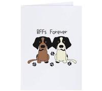 Azeeda 4 x 'BFFs Forever' Gift Tags/Labels (GI00132907)