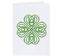 Azeeda 4 x 'Celtic Shamrock' Gift Tags/Labels (GI00026012)