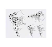 Azeeda 4 x 'Christmas Candy Canes' Temporary Tattoos - Water Resistant, Skin-Safe, Non-Toxic Transfers, Mixed Sizes (TO00093900)