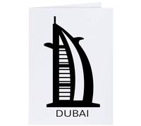 Azeeda 4 x 'Dubai Palace' Gift Tags/Labels (GI00128050)