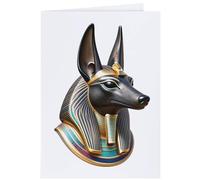 Azeeda 4 x 'Egyptian God Anu ift Tags/Labels (GI00134872)