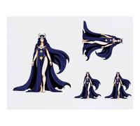 Azeeda 4 x 'Goddess Nyx' Temporary Tattoos - Water Resistant, Skin-Safe, Non-Toxic Transfers, Mixed Sizes (TO00100308)